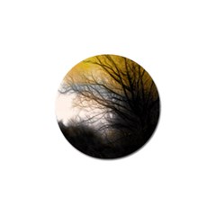 Tree Art Artistic Abstract Background Golf Ball Marker by Nexatart