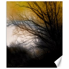 Tree Art Artistic Abstract Background Canvas 8  X 10  by Nexatart