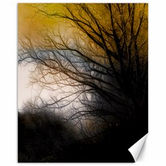 Tree Art Artistic Abstract Background Canvas 16  X 20   by Nexatart