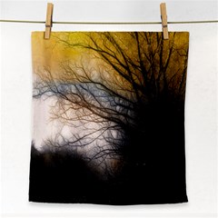 Tree Art Artistic Abstract Background Face Towel by Nexatart