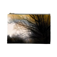 Tree Art Artistic Abstract Background Cosmetic Bag (large) 