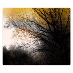 Tree Art Artistic Abstract Background Double Sided Flano Blanket (small)  by Nexatart