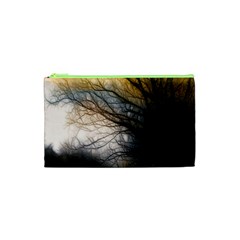 Tree Art Artistic Abstract Background Cosmetic Bag (xs) by Nexatart