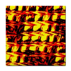 Yellow Seamless Abstract Brick Background Tile Coasters by Nexatart