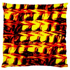 Yellow Seamless Abstract Brick Background Standard Flano Cushion Case (one Side)