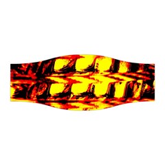 Yellow Seamless Abstract Brick Background Stretchable Headband