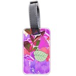 Abstract Design With Hummingbirds Luggage Tags (Two Sides) Front