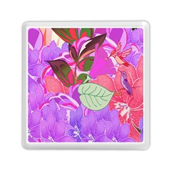 Abstract Design With Hummingbirds Memory Card Reader (square)  by Nexatart