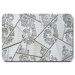 The Abstract Design On The Xuzhou Art Museum Large Doormat  by Nexatart