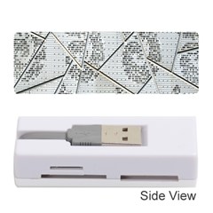 The Abstract Design On The Xuzhou Art Museum Memory Card Reader (stick)  by Nexatart