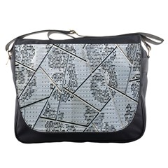 The Abstract Design On The Xuzhou Art Museum Messenger Bags by Nexatart