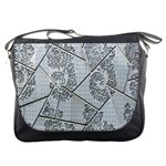 The Abstract Design On The Xuzhou Art Museum Messenger Bags Front