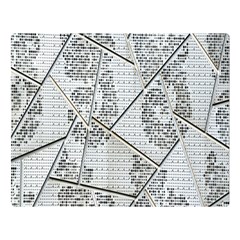 The Abstract Design On The Xuzhou Art Museum Double Sided Flano Blanket (large)  by Nexatart