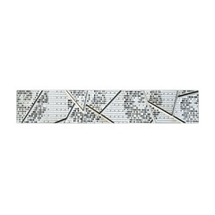 The Abstract Design On The Xuzhou Art Museum Flano Scarf (mini) by Nexatart