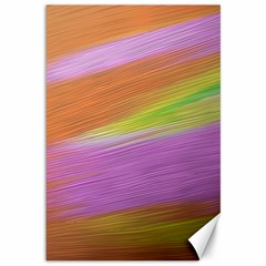 Metallic Brush Strokes Paint Abstract Texture Canvas 12  X 18   by Nexatart