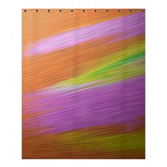 Metallic Brush Strokes Paint Abstract Texture Shower Curtain 60  X 72  (medium)  by Nexatart