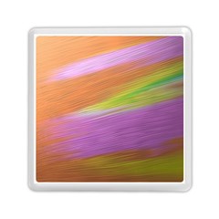 Metallic Brush Strokes Paint Abstract Texture Memory Card Reader (square)  by Nexatart