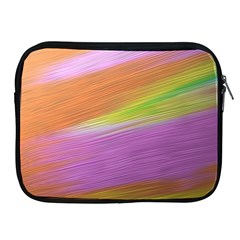 Metallic Brush Strokes Paint Abstract Texture Apple Ipad 2/3/4 Zipper Cases by Nexatart