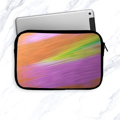 Metallic Brush Strokes Paint Abstract Texture Apple Ipad Mini Zipper Cases by Nexatart