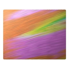 Metallic Brush Strokes Paint Abstract Texture Double Sided Flano Blanket (large)  by Nexatart