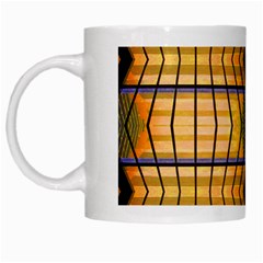 Light Steps Abstract White Mugs by Nexatart