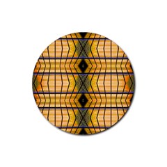 Light Steps Abstract Rubber Coaster (round)  by Nexatart