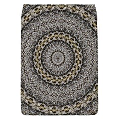 Celestial Pinwheel Of Pattern Texture And Abstract Shapes N Brown Flap Covers (s)  by Nexatart