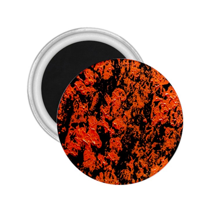 Abstract Orange Background 2.25  Magnets