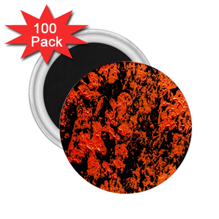 Abstract Orange Background 2.25  Magnets (100 pack) 