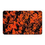 Abstract Orange Background Magnet (Rectangular) Front