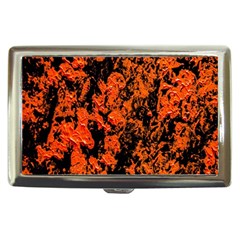 Abstract Orange Background Cigarette Money Cases