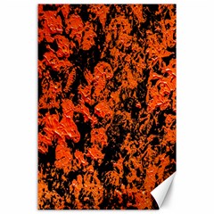 Abstract Orange Background Canvas 24  x 36 