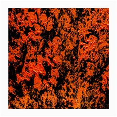 Abstract Orange Background Medium Glasses Cloth (2-Side)