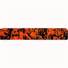 Abstract Orange Background Small Bar Mats