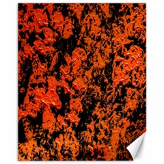 Abstract Orange Background Canvas 11  x 14  