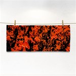 Abstract Orange Background Cosmetic Storage Cases Front