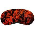 Abstract Orange Background Sleeping Masks Front