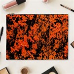 Abstract Orange Background Cosmetic Bag (XL) Front