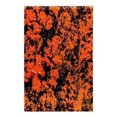 Abstract Orange Background Shower Curtain 48  x 72  (Small) 