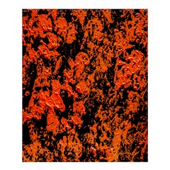 Abstract Orange Background Shower Curtain 60  x 72  (Medium) 