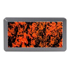 Abstract Orange Background Memory Card Reader (Mini)