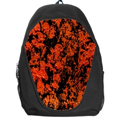 Abstract Orange Background Backpack Bag