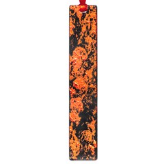 Abstract Orange Background Large Book Marks