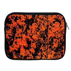 Abstract Orange Background Apple iPad 2/3/4 Zipper Cases