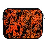 Abstract Orange Background Apple iPad 2/3/4 Zipper Cases Front