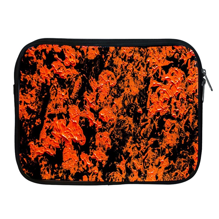 Abstract Orange Background Apple iPad 2/3/4 Zipper Cases