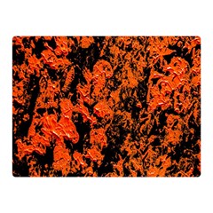 Abstract Orange Background Double Sided Flano Blanket (Mini) 