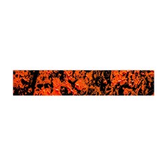 Abstract Orange Background Flano Scarf (Mini)