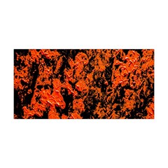 Abstract Orange Background Yoga Headband