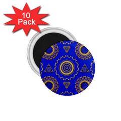 Abstract Mandala Seamless Pattern 1 75  Magnets (10 Pack) 